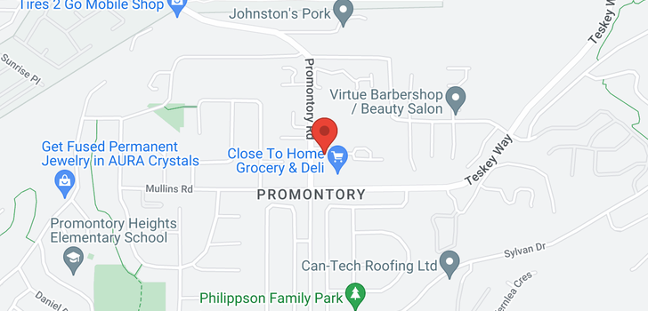 map of 59 5648 PROMONTORY ROAD